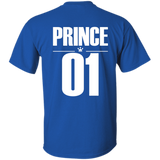 Kid's Dad and son matching, King and Prince - Youth Tee back - Royal / YXS- T-Shirts -TeeEver.com