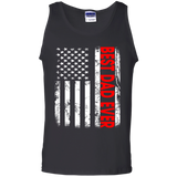 Men's Best Dad Ever American Flag - For Fathers Day Tank Top - TEEEVER - Black / S- T-Shirts -TeeEver.com
