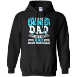 Funny - For Cool Engineer Dad Hoodie - TEEEVER - Black / S- Hoodies -TeeEver.com