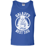 Star Wars Father's Day Galaxy's Best Dad Graphic - Tank Top - TEEEVER - Royal / S- Sleeveless -TeeEver.com