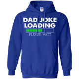 Dad Joke Loading Funny Joker Father Gift Hoodie - TEEEVER - Royal / S- Sweatshirts -TeeEver.com