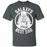 Star Wars Father's Day Galaxy's Best Dad Graphic - T-Shirt - TEEEVER - Dark Heather / S- Short Sleeve -TeeEver.com