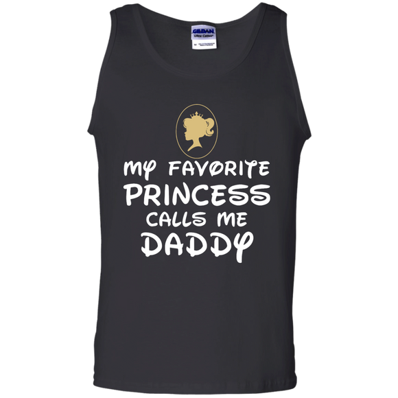 My Favorite Princess Calls Me Daddy Tank Top - TEEEVER - Black / S- Sleeveless -TeeEver.com