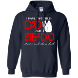 World's Best Step Dad Father's Day Gift Hoodie - TEEEVER - Navy / S- Hoodies -TeeEver.com