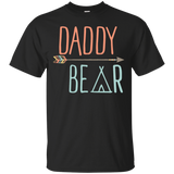 Mens Arrow Tribal Daddy Bear - Father's Day T-Shirt - TEEEVER - Black / S- T-Shirts -TeeEver.com