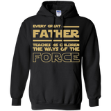 Men's-Best-Tee-For-Star-Dad.-Father's-Day-Gift-For-Awesome Dad Star wars Pullover Hoodie 8 oz - Black / S- Hoodies -TeeEver.com