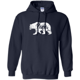 Men's Papa Bear - Awesome Camping Father's - Hoodie - TEEEVER - Navy / S- Hoodies -TeeEver.com