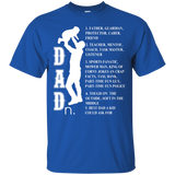 Father's Day Gift For Dad - Dad (noun) - All about Dad T-Shirt - TEEEVER - Royal / S- Short Sleeve -TeeEver.com