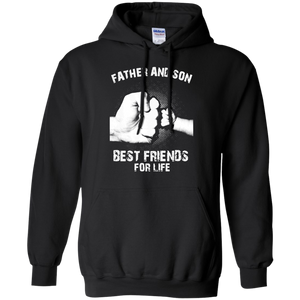 Dad - Father And Son Best Friends For Life Hoodie - TEEEVER - Black / S- Hoodies -TeeEver.com