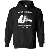 Dad - Father And Son Best Friends For Life Hoodie - TEEEVER - Black / S- Hoodies -TeeEver.com