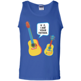 Uke I Am Your Father Funny Ukulele Gift Tank Top - TEEEVER - Royal / S- Sleeveless -TeeEver.com