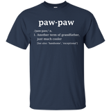 Paw-paw Definition Funny Gift For GrandFather T-Shirt - TEEEVER - Navy / S- T-Shirts -TeeEver.com