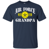 Veteran Air Force Grandpa T-Shirt - TEEEVER - Navy / S- T-Shirts -TeeEver.com