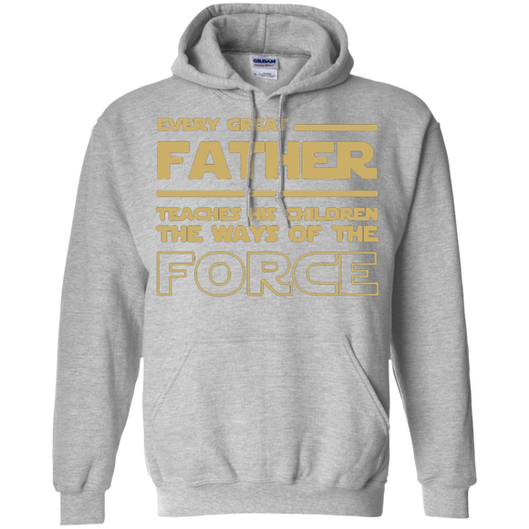 Men's-Best-Tee-For-Star-Dad.-Father's-Day-Gift-For-Awesome-D Pullover Hoodie 8 oz - Sport Grey / S- Hoodies -TeeEver.com