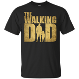 Walking Dad - Gift Father's Day T-Shirt - TEEEVER - Black / S- Short Sleeve -TeeEver.com