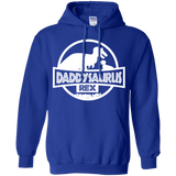 Dinosaur - Daddysaurus Rex - Father's Day Hoodie - TEEEVER - Royal / S- Hoodies -TeeEver.com