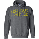 Men's I Am Your Father - Father's Day Gift For Star Dad Hoodie - TEEEVER - Dark Heather / S- Hoodies -TeeEver.com