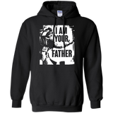 Star Wars Darth Vader Dad Spray Paint Graphic Hoodie - TEEEVER - Black / S- Sweatshirts -TeeEver.com