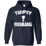 Trophy Husband - Funny Father's Day Hoodie - TEEEVER - Navy / S- Sweatshirts -TeeEver.com