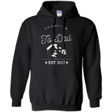 Promoted to Dad - New Father To Be Expecting Pop Retro - Hoodie - TEEEVER - Black / S- Hoodies -TeeEver.com