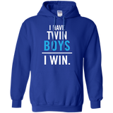 I Have Twin Boys Hoodie - TEEEVER - Royal / S- Hoodies -TeeEver.com