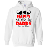 Happy-Father's-day Pullover Hoodie 8 oz - White / S- Hoodies -TeeEver.com