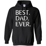 Best Dad Ever - Funny Fathers Day Gift Bonus Stepdads Hoodie - TEEEVER - Black / S- Hoodies -TeeEver.com