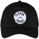 Thing - Father of all Things - Five Panel Twill Cap - Black / One Size- Hats -TeeEver.com