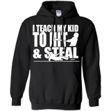 Funny Baseball Dad - Amazing Father Day Gifts Hoodie - TEEEVER - Black / S- Sweatshirts -TeeEver.com