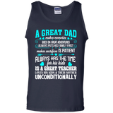 Meaning - For Father's Day Tank Top - TEEEVER - Navy / S- Sleeveless -TeeEver.com