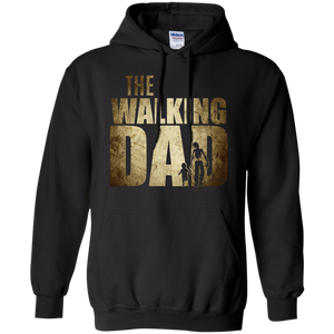 Walking Dad - Gift Father's Day Hoodie - TEEEVER - Black / S- Hoodies -TeeEver.com