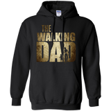 Walking Dad - Gift Father's Day Hoodie - TEEEVER - Black / S- Hoodies -TeeEver.com