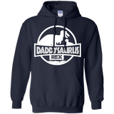 Dinosaur - Daddysaurus Rex - Father's Day Hoodie - TEEEVER - Navy / S- Hoodies -TeeEver.com