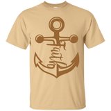 Anchored Faith, Black Lives Matter,Father's Day T-Shirt - Vegas Gold / S- Short Sleeve -TeeEver.com