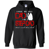 World's Best Step Dad Father's Day Gift Hoodie - TEEEVER - Black / S- Hoodies -TeeEver.com