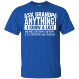 Mens Ask Grandpa Anything - Funny Gift for Father's Day Men T shirt