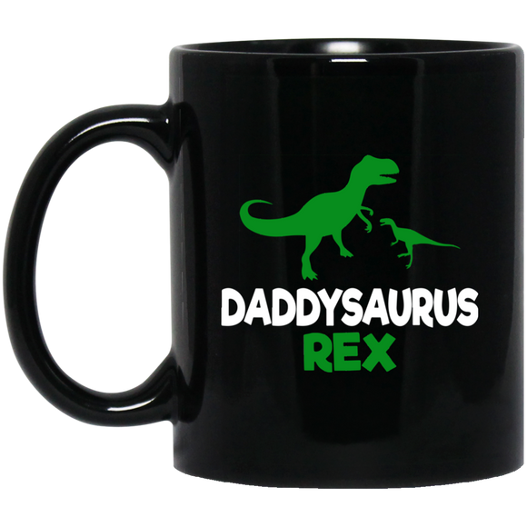 Funny Father's Day Gift Idea - Daddysaurus Rex Mugs