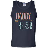 Mens Arrow Tribal Daddy Bear - Father's Day Tank Top - TEEEVER - Navy / S- T-Shirts -TeeEver.com