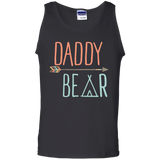 Mens Arrow Tribal Daddy Bear - Father's Day Tank Top - TEEEVER - Black / S- T-Shirts -TeeEver.com