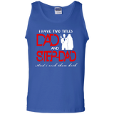 World's Best Step Dad Father's Day Gift Tank Top - TEEEVER - Royal / S- Sleeveless -TeeEver.com