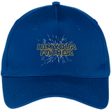 Men's I am your Father - Happy Father's Day - Five Panel Twill Cap - Royal / One Size- Hats -TeeEver.com
