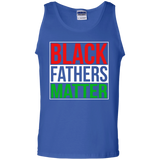 Black Fathers Matter Family Civil Rights Dad - Gift Tank Top - TEEEVER - Royal / S- Sleeveless -TeeEver.com