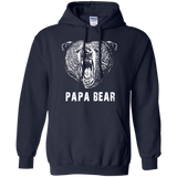 Papa Bear - Best gift for Dad Hoodie - TEEEVER - Navy / S- Hoodies -TeeEver.com