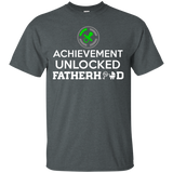 Daddy Gamer Gift Dad To Be New - First Father's Day T-Shirt - TEEEVER - Dark Heather / S- Short Sleeve -TeeEver.com