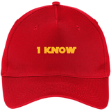 Star Wars Han Solo I Know Graphic - Five Panel Twill Cap - Red / One Size- Hats -TeeEver.com