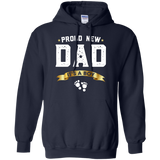 Proud New Dad Its A Boy Cute Father's Day - Gift Baby Hoodie - TEEEVER - Navy / S- Hoodies -TeeEver.com