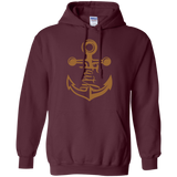 Anchored Faith Love, Black Lives Matter, Father's Day Pullover Hoodie 8 oz - Maroon / S- Hoodies -TeeEver.com