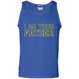 Men's I Am Your Father - Father's Day Gift For Star Dad Tank Top - TEEEVER - Royal / S- Sleeveless -TeeEver.com