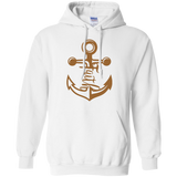 Anchored Faith Love, Black Lives Matter, Father's Day Pullover Hoodie 8 oz - White / S- Hoodies -TeeEver.com