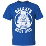Star Wars Father's Day Galaxy's Best Dad Graphic - T-Shirt - TEEEVER - Royal / S- Short Sleeve -TeeEver.com